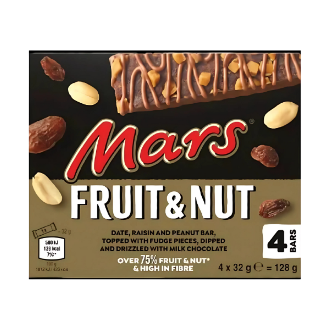 MARS FRUIT N NUTS 4BARS 128G